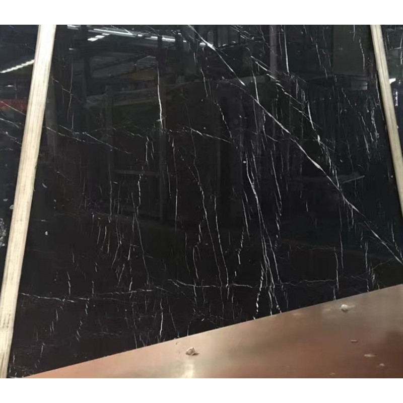 Black Nero Marquina Marble Tiles For Home Decor Cheap Price