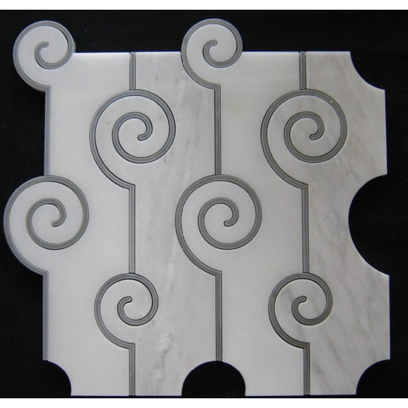 Marble Mosaic Waterjet Tile