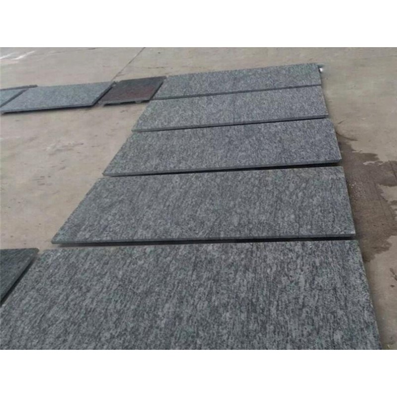 China Green Color G612 Granite Olive Green Granite Paving Stone Flooring Tiles Wall Tiles