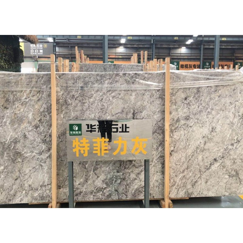 Teffery Grey Marble Tiles Slabs For Project