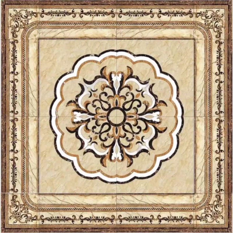 Tile Round Floor Cheap Marble Mosaic Floor Medallion Patterns From China Xiamen Quanzhou