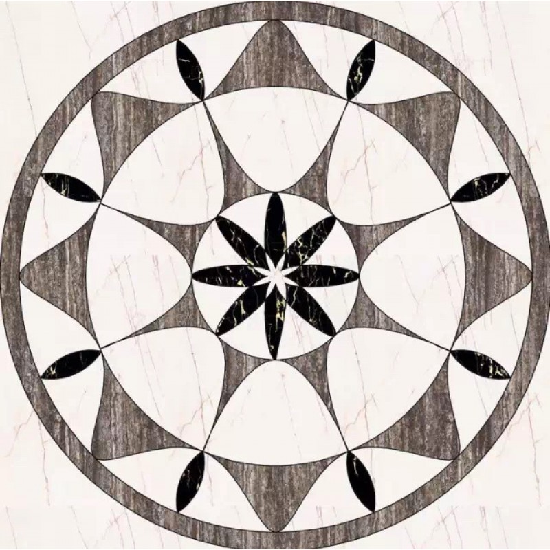 Tile Round Floor Cheap Marble Mosaic Floor Medallion Patterns From China Xiamen Quanzhou