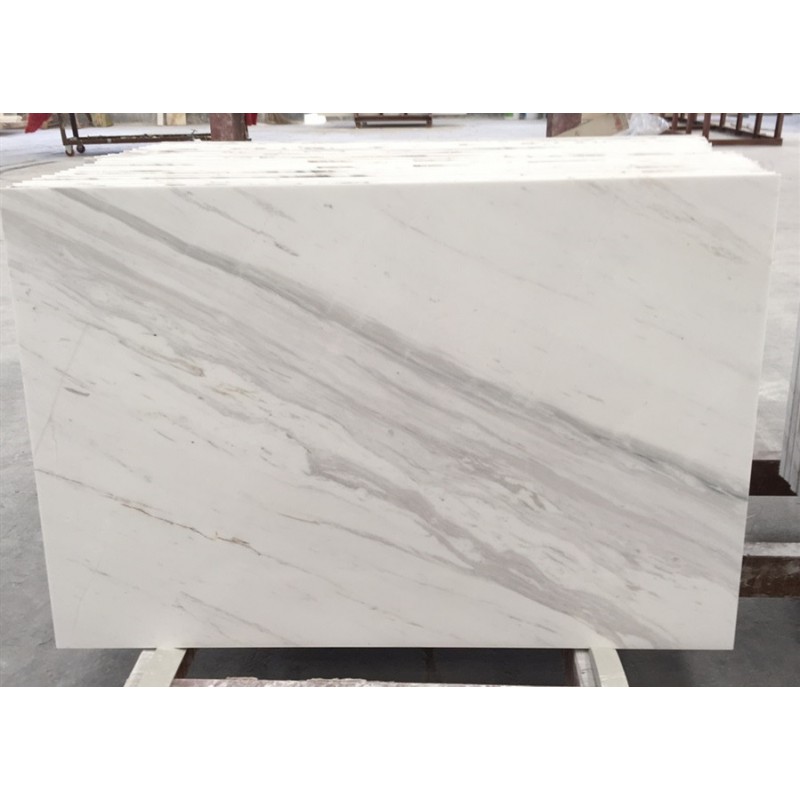 Quality Greece Volakas White Marble Floor Tile