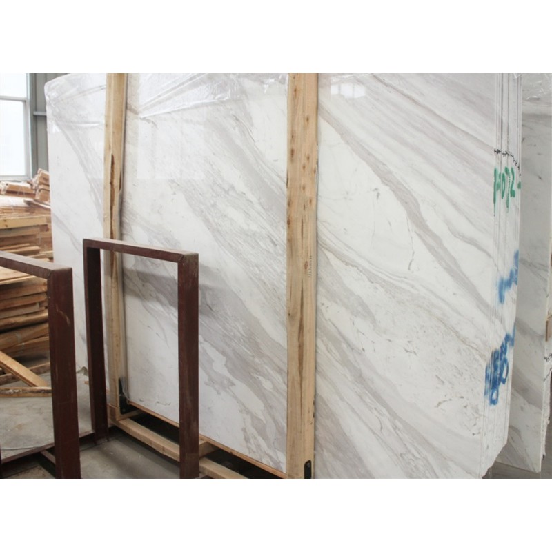 Quality Greece Volakas White Marble Floor Tile