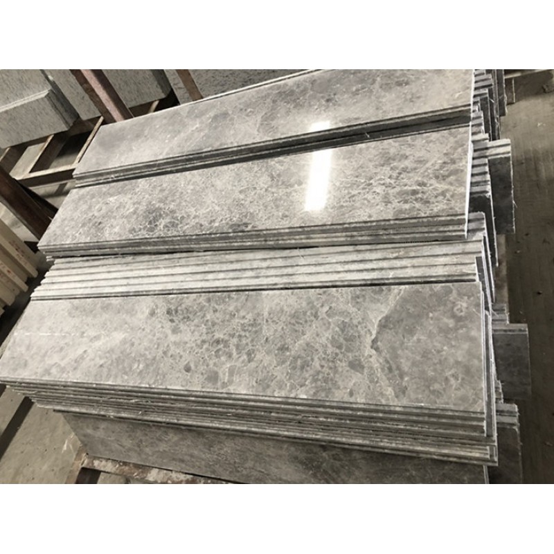 Tundra Grey Marble Flooring Tiles Skirting Door Frame Window Cill