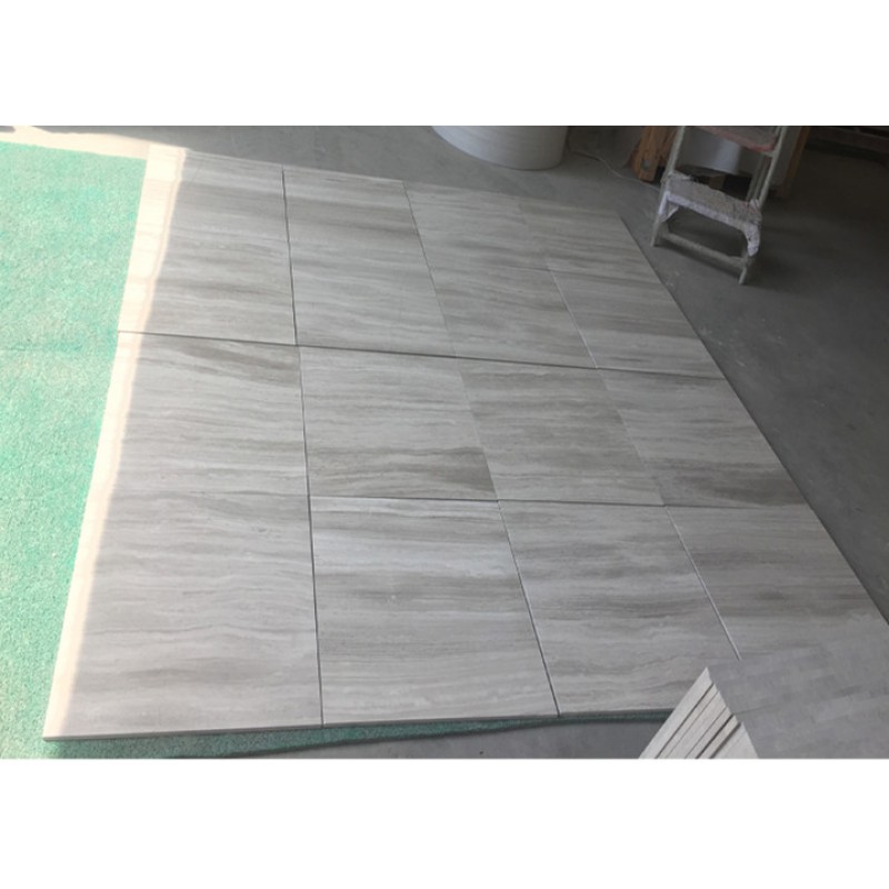 Marmor Floor Tiles White Wood Vein Marble