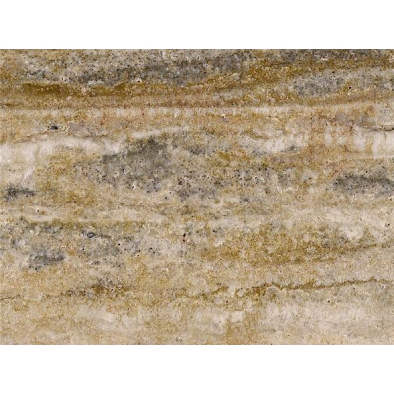 Travertino Light Dorato Travertine, Quarried In Italy, Gold