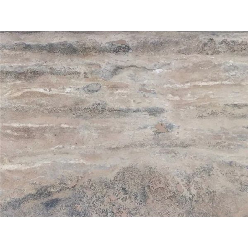 Travertino Romano Imperial Bronze Travertine, Quarried In Italy, Silver