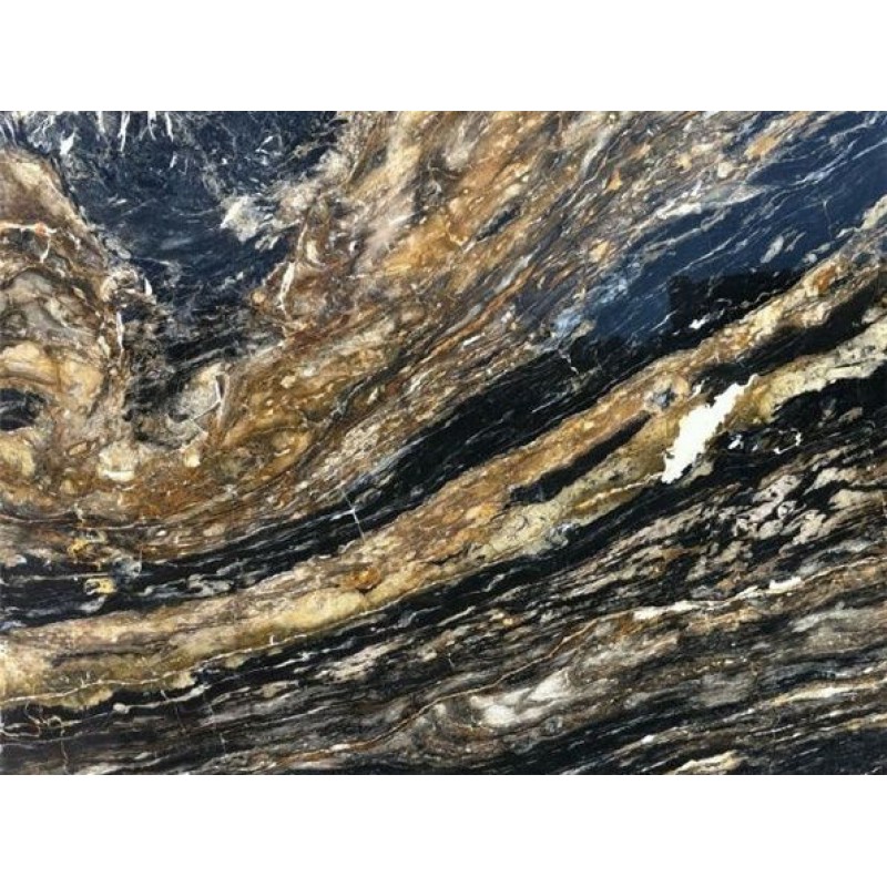 Golden Night Marble, Quarried In  Turkey, Multicolor