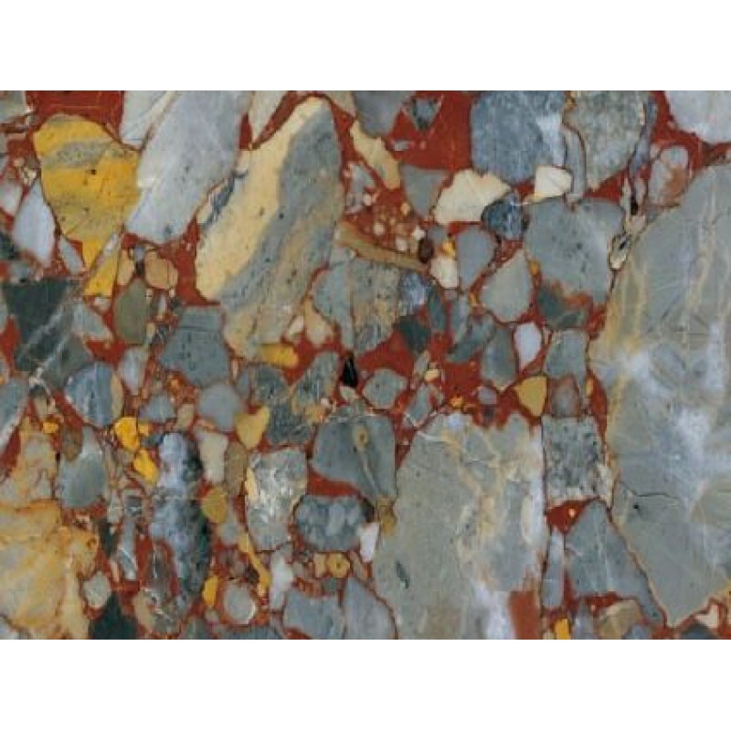 Breche De Montemeyan   Marble Quarried In France Multicolor