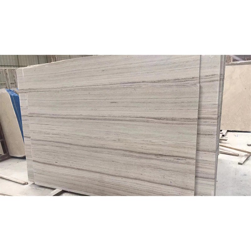 Wood Look Natural Marble Lobby Flooring Tile