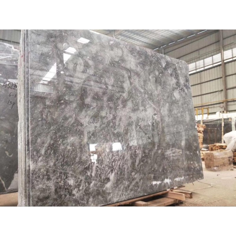 High Quality Romantic Grey Marble Polished Slabs Tiles From China