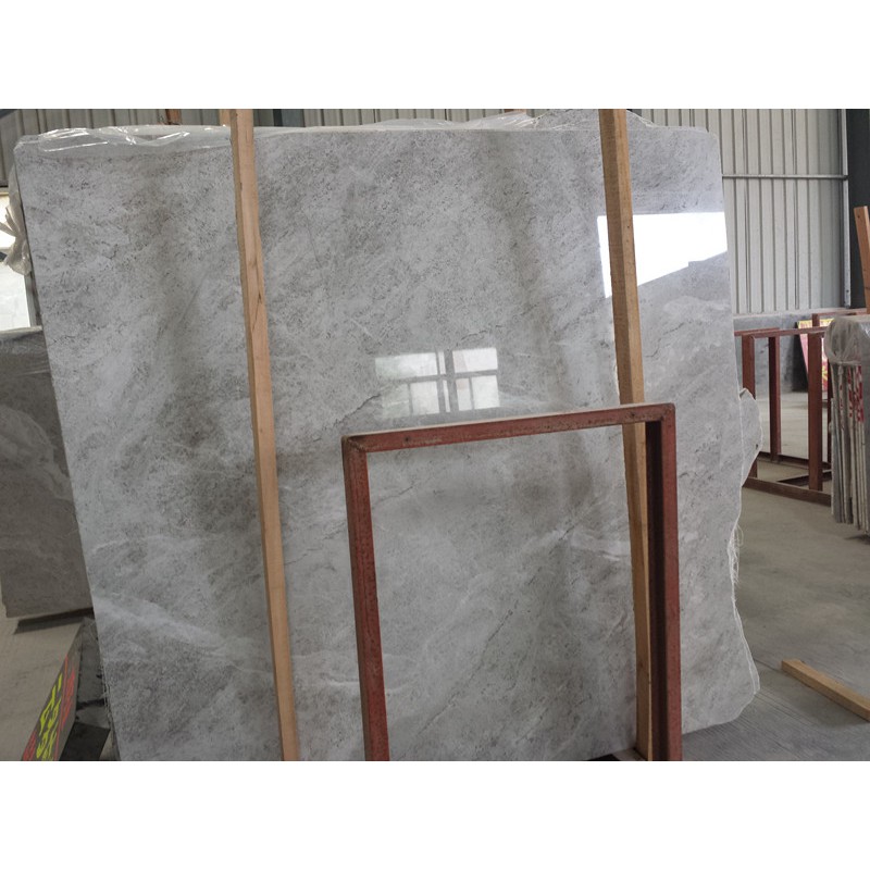 Polished Tundra Grey Marble Slabs Tile For Floor Wall Cladding