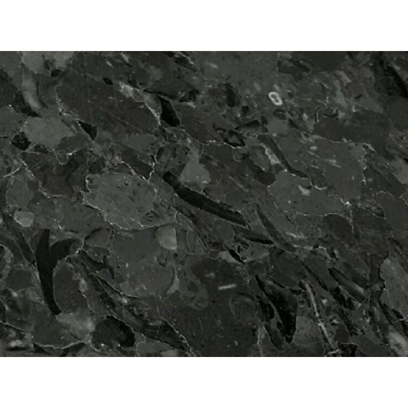 Imperial Black Marble, Quarried In Iran, Black