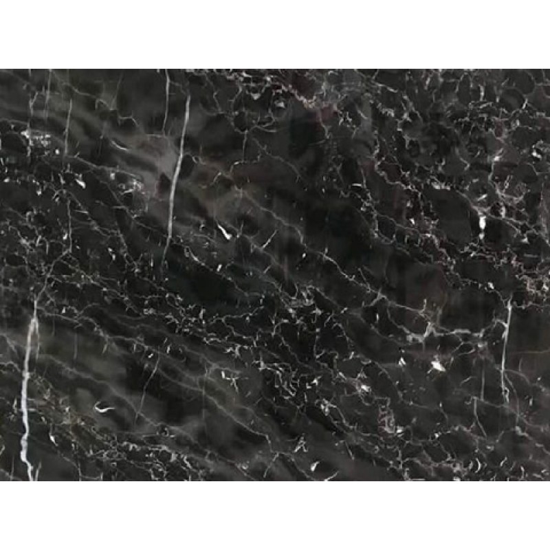 Black Shadow Marble, Quarried In Iran, Black