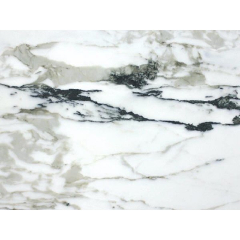 Italy, White, Calacatta Black Vein Marble