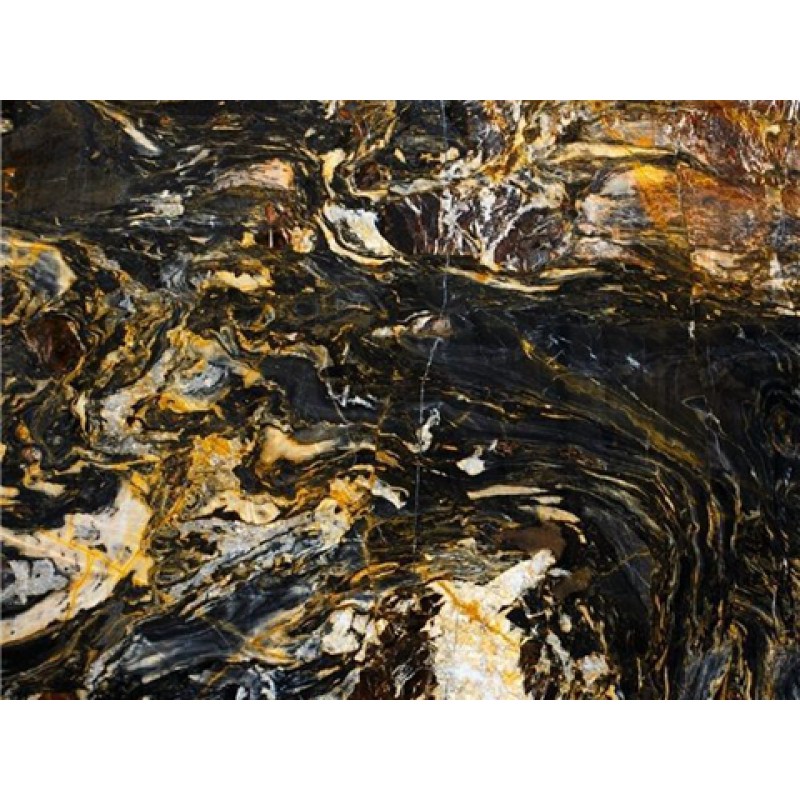 Iran, Black,  Loto Marble