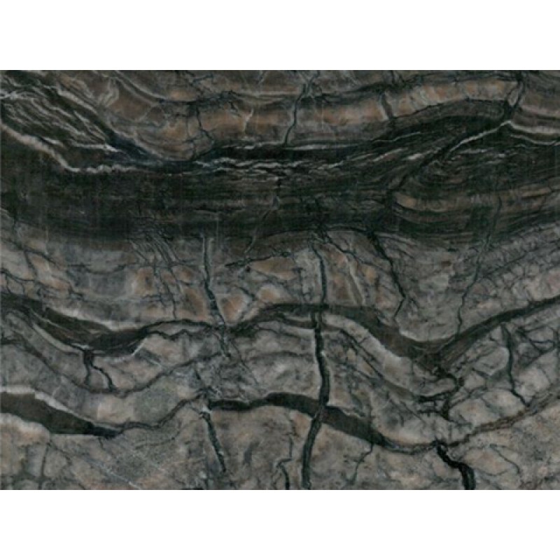 China Grey Silver Wave Brown Marble