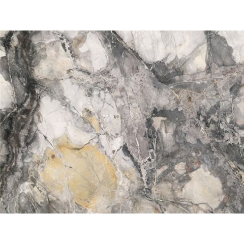 Brazil Invisible Grey Gold Marble