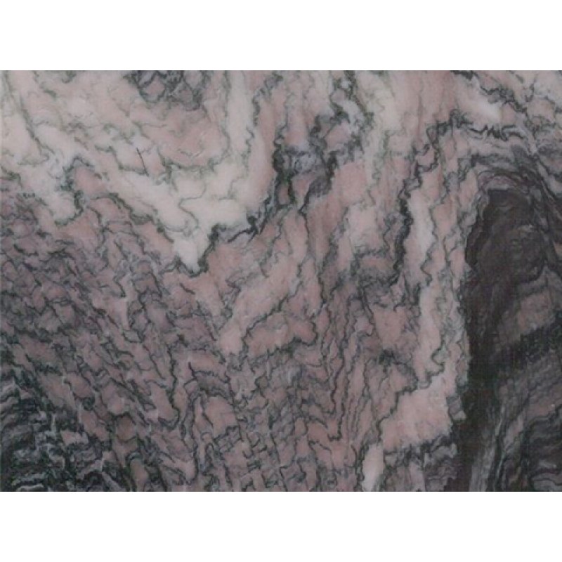 Italy Purple Cipollino Ondulato Rosso Marble