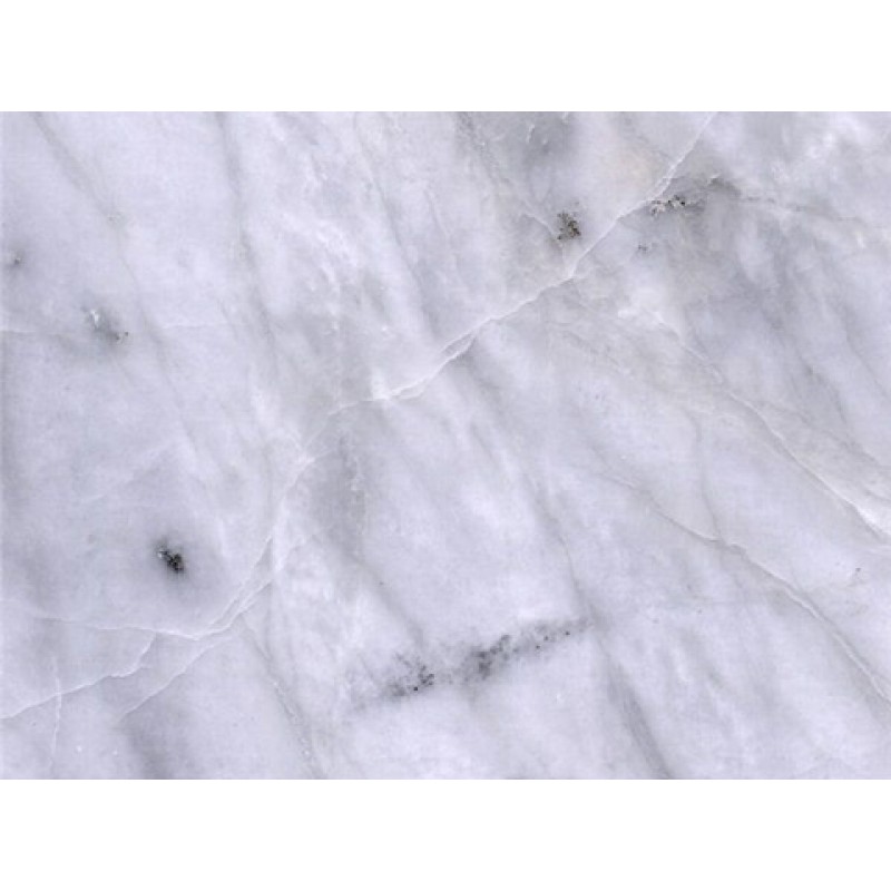 China, White, Winter River Snow Marble