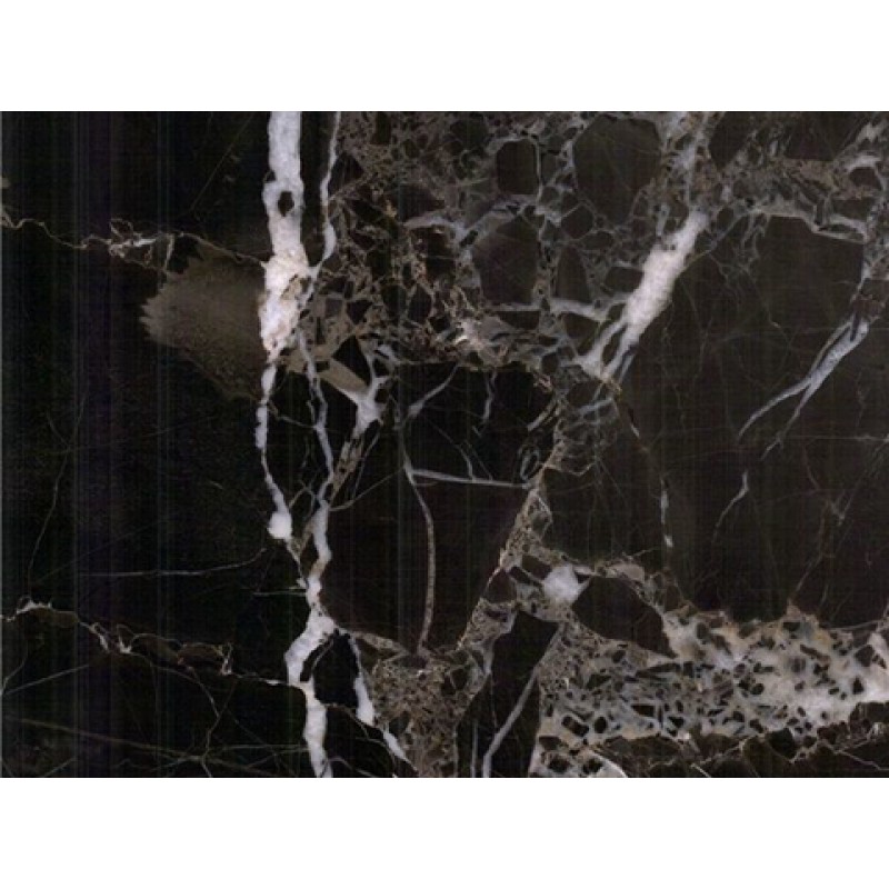 China Brown Hubei Black Gold Marble