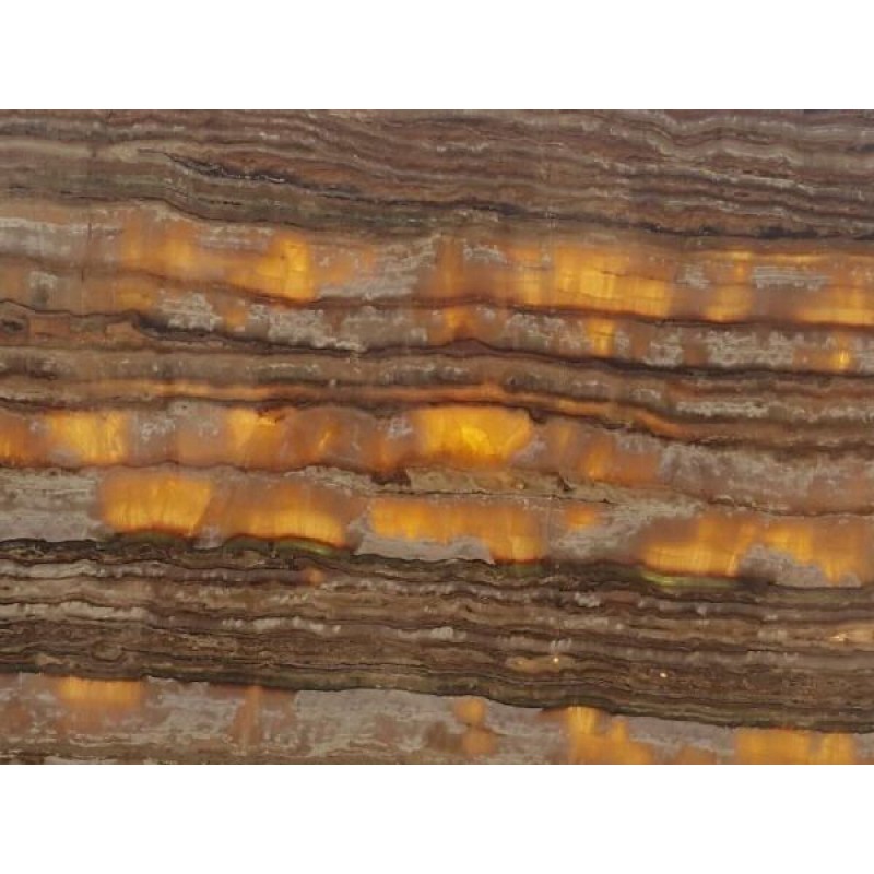 Iran Brown Flame Onyx