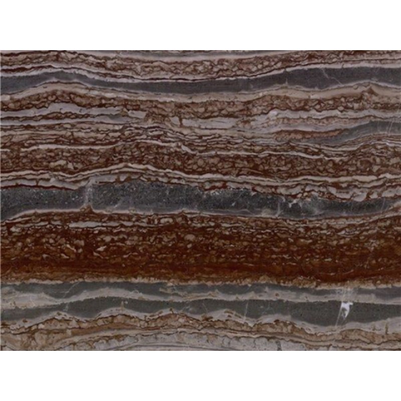 China Brown Wooden Gold Marble