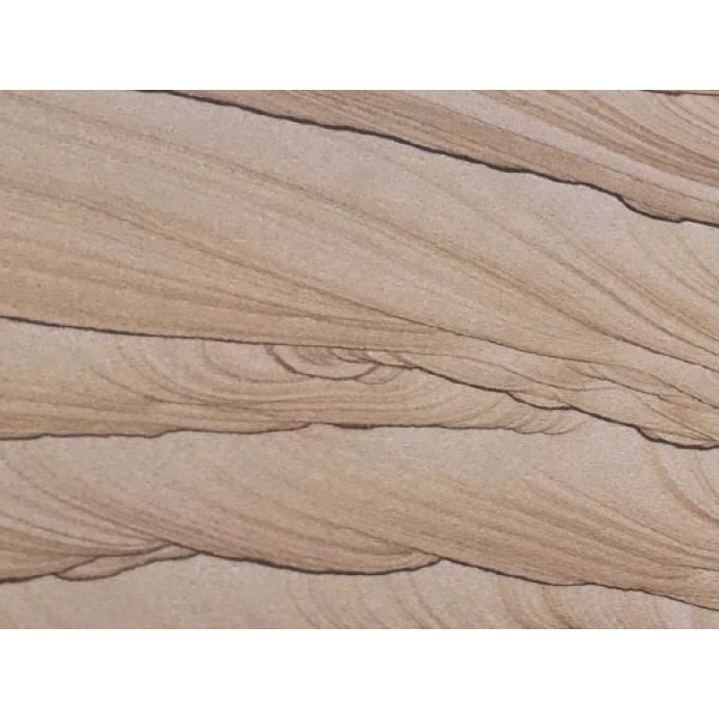  China Brown Tobacco Rainbow Sandstone