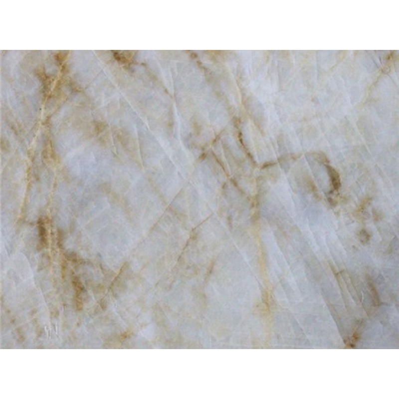 China White Beach Gold Marble