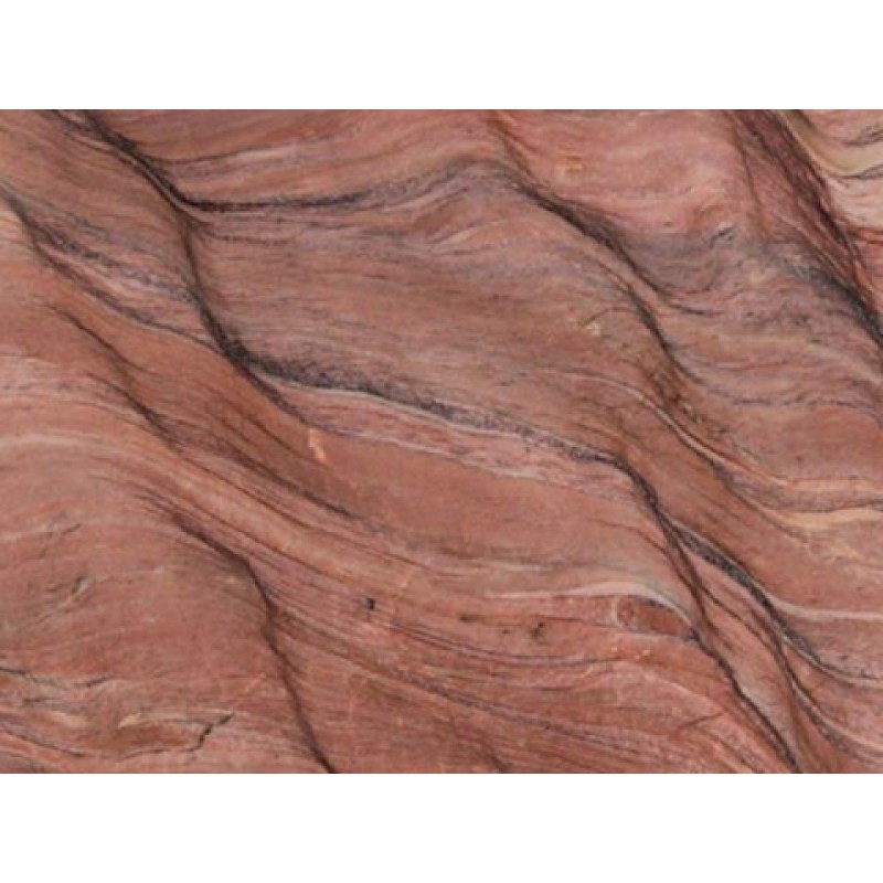 Brazil Red Fusion Fire Quartzite