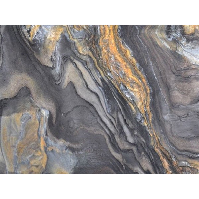 Brazil Multicolor Black Tremendal Quartzite