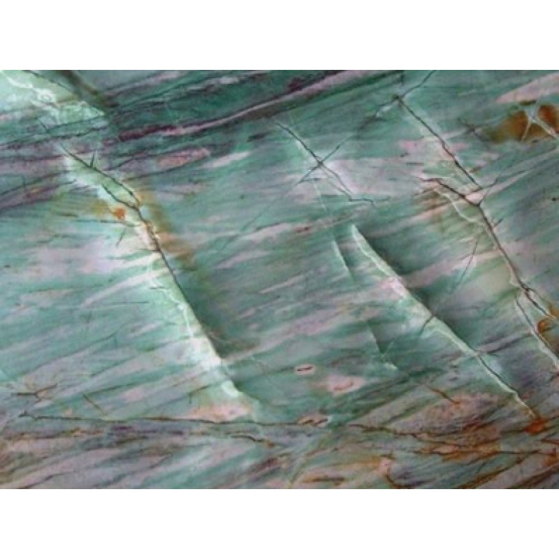 Brazil Green Botanic Bordeaux Quartzite