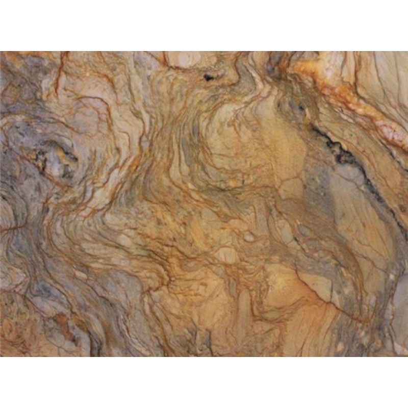 Brazil Yellow Golden Silk Quartzite