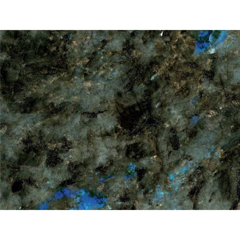  India Labradorite Blue Flower  Granite