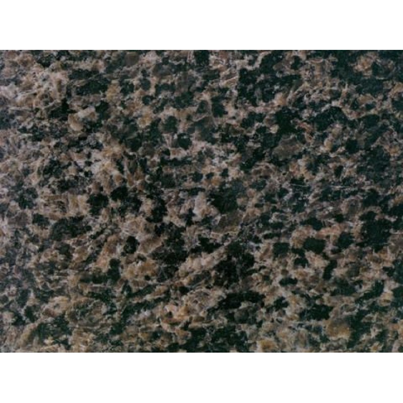  China Bamboo Leafage Black Granite