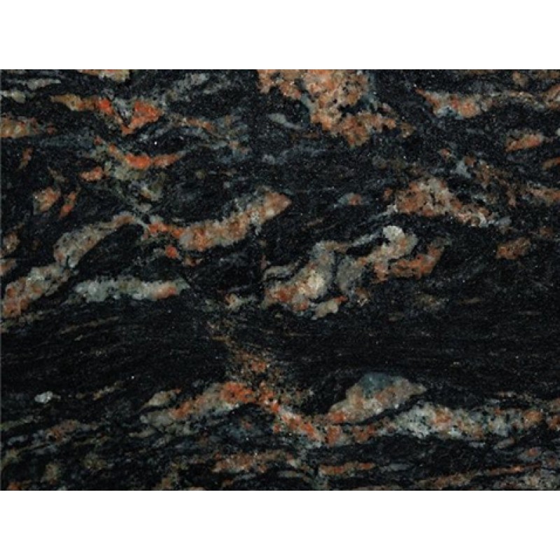 Brazil Multicolor Tropical Black Granite